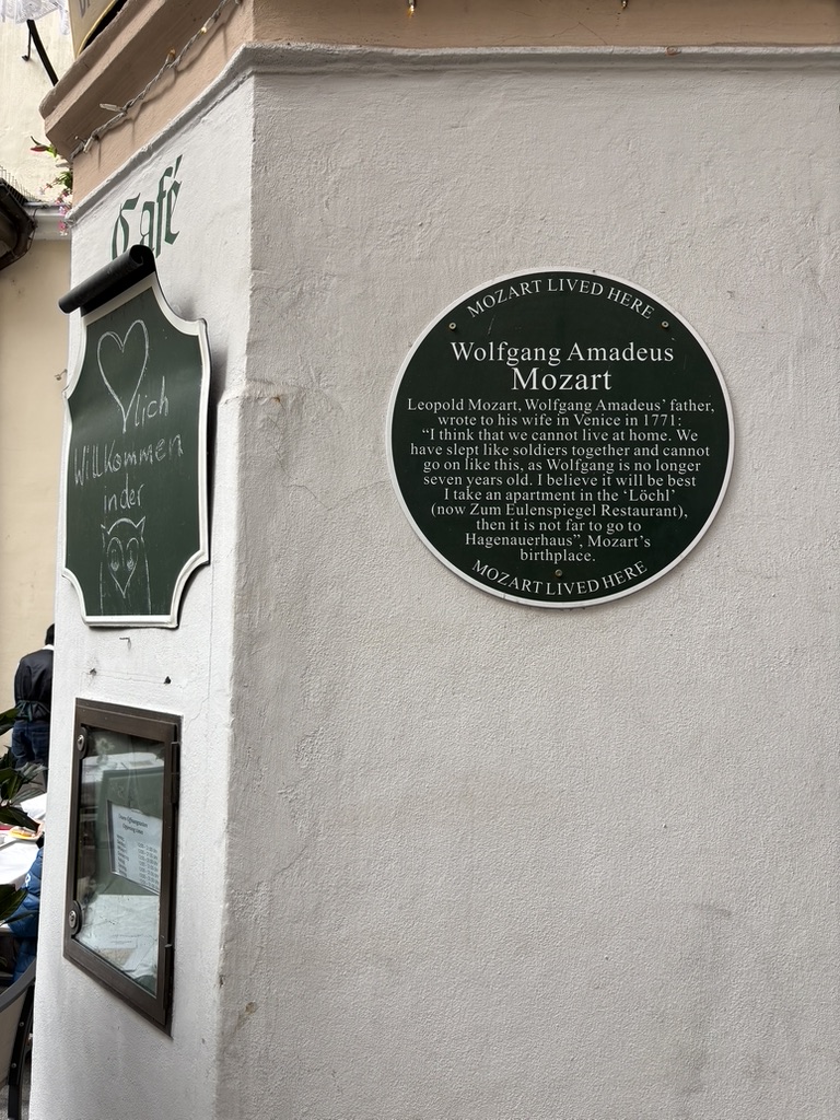 Mozart's Birthplace, Getreidegasse